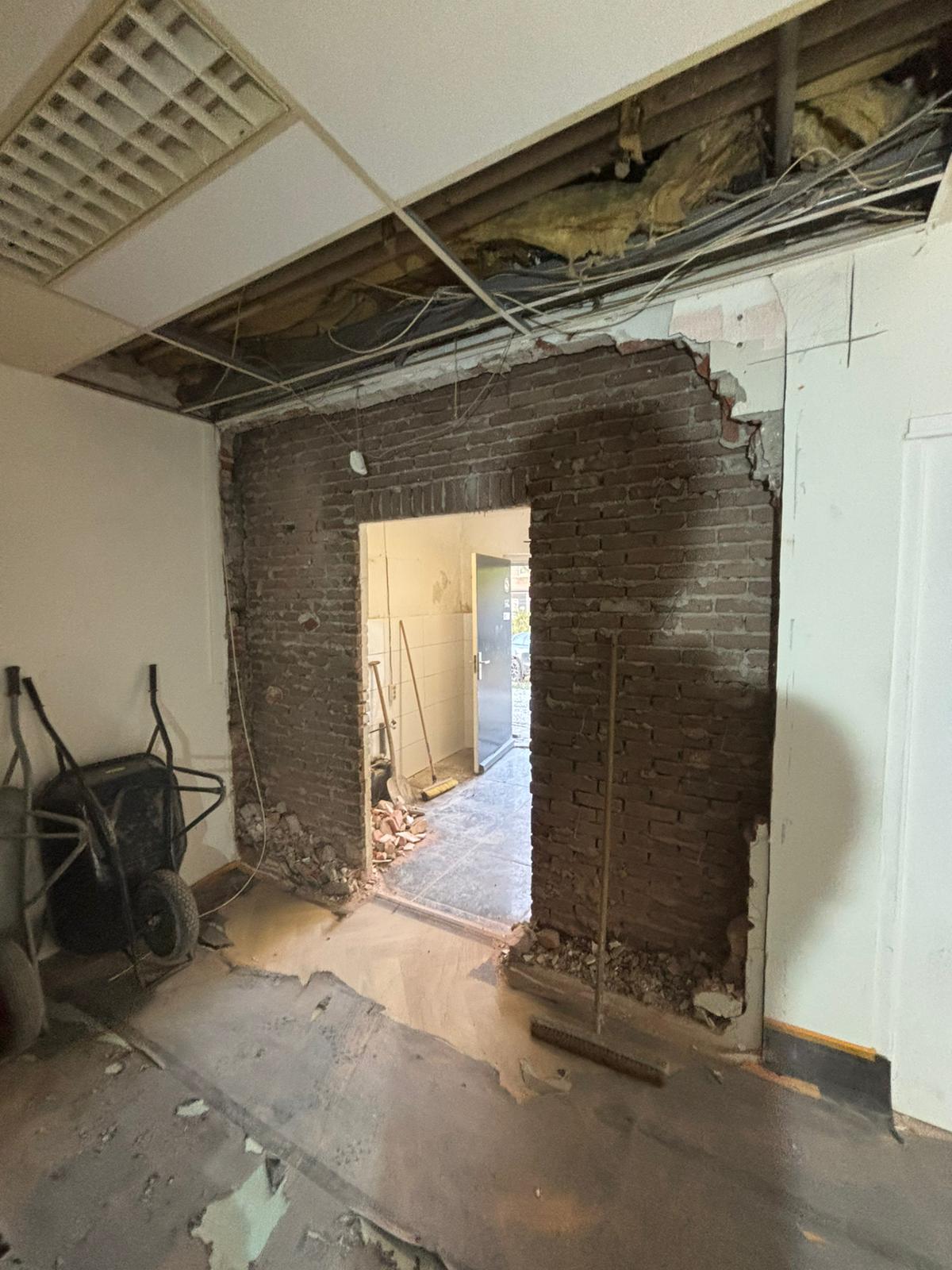 Construction phase breakthrough