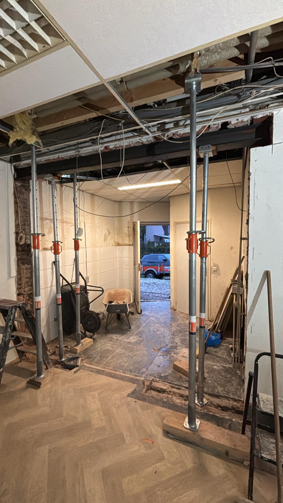 Construction phase supports