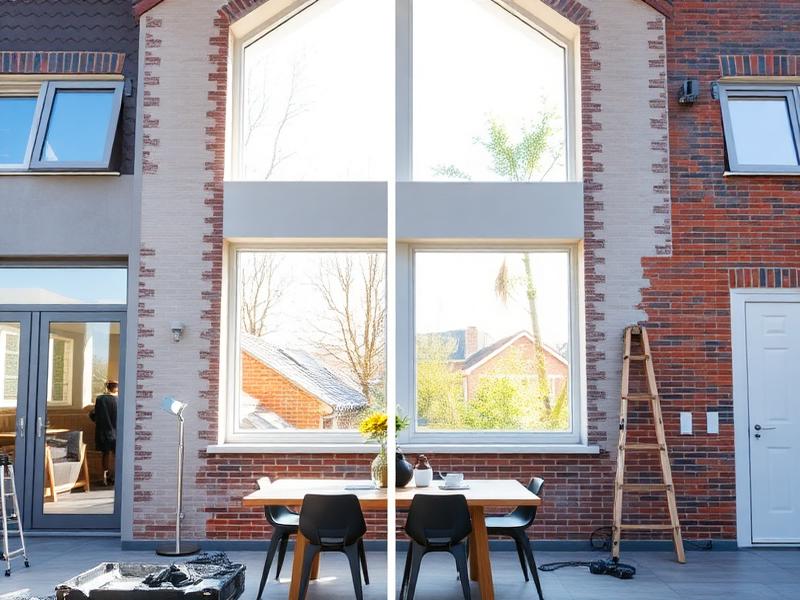 Aluminium kozijnen geplaatst binnen 2 weken