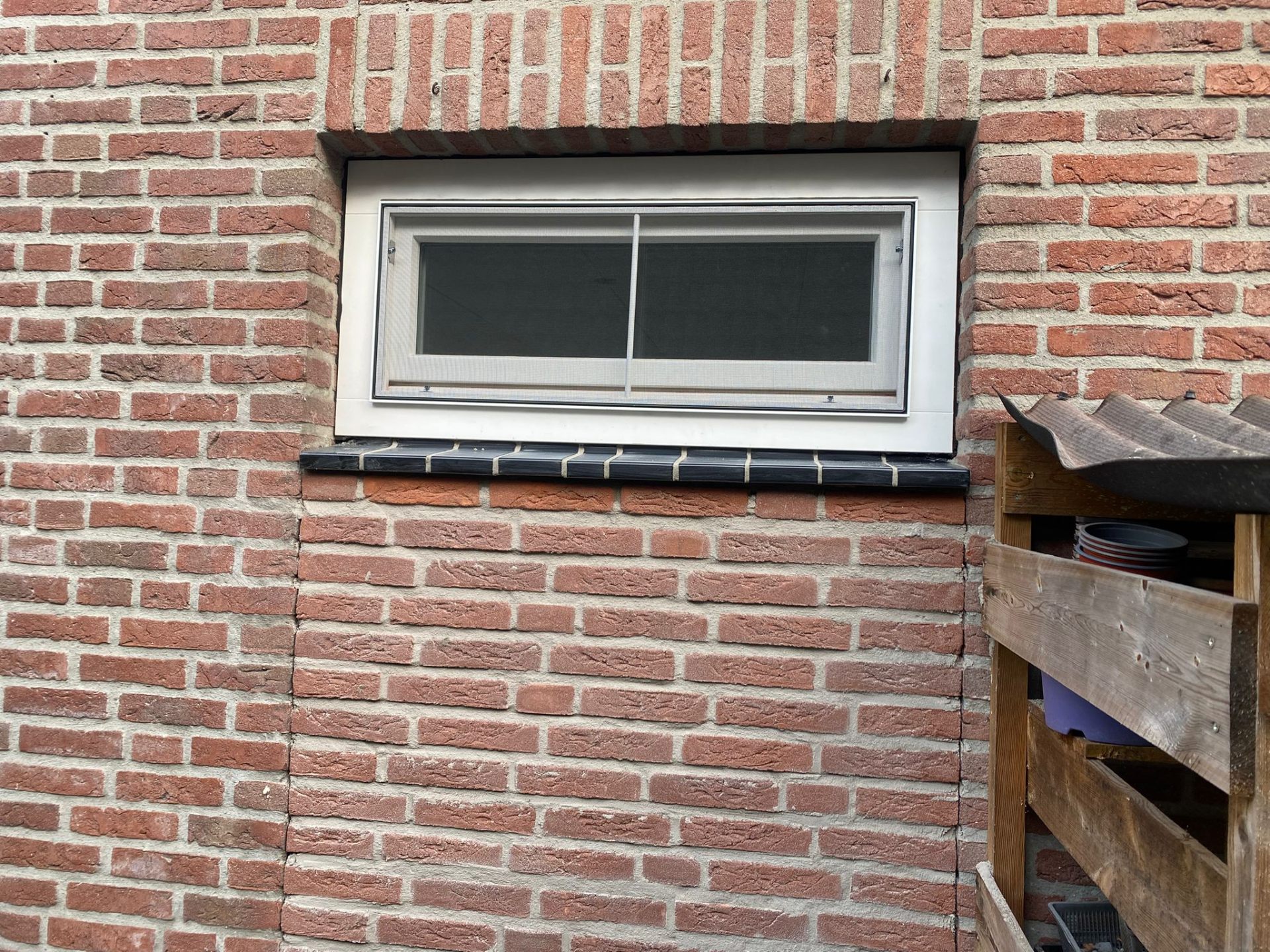 Kunststof kozijnen buitenzijde uitbouw Veldhoven